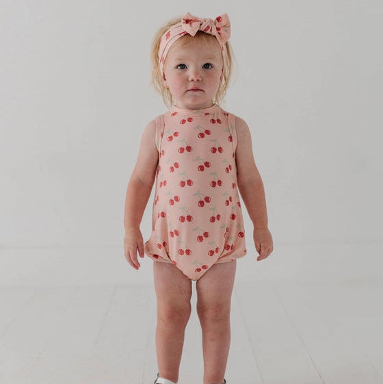 Cherry Bubble Bodysuit Set