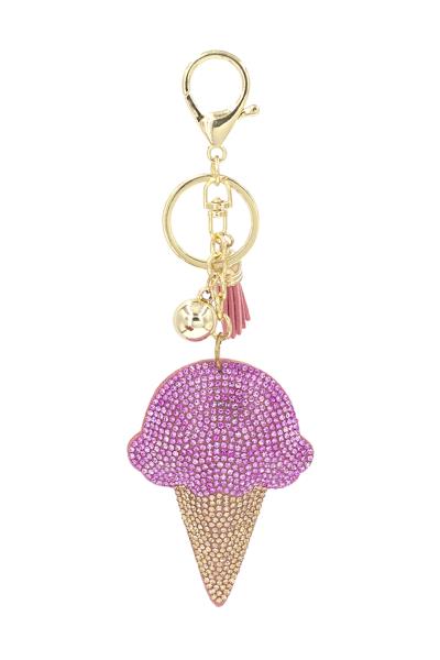 Rhinestone Bag Charm