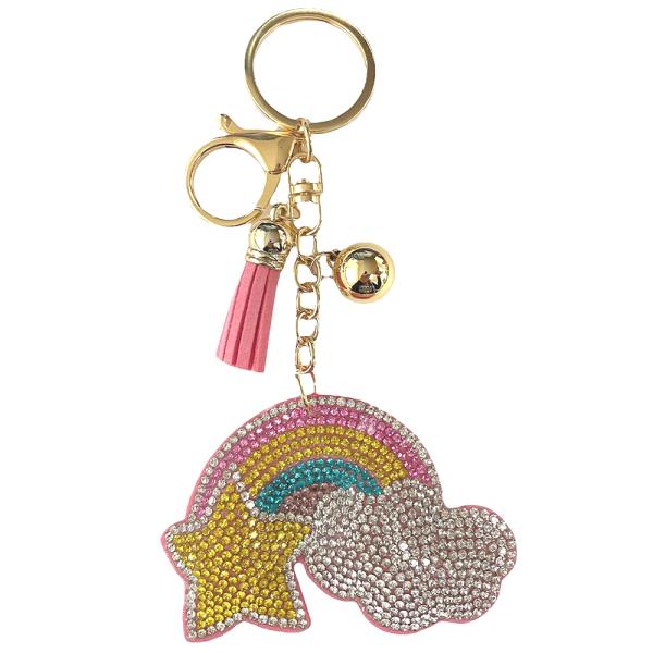 Rhinestone Bag Charm