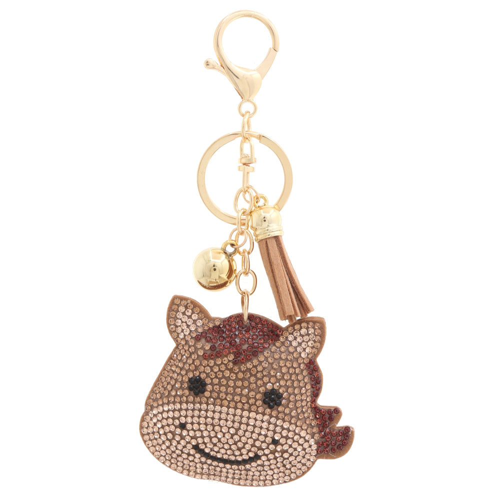 Rhinestone Bag Charm