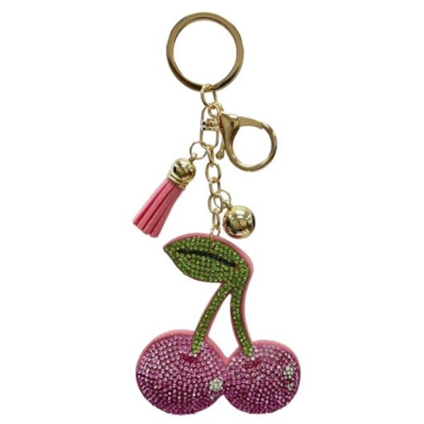 Rhinestone Bag Charm