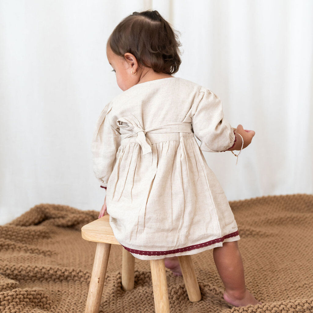 Ravello Embroidered Dress + Bloomer