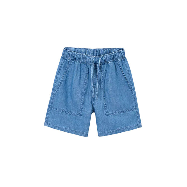 Denim Bermuda Shorts