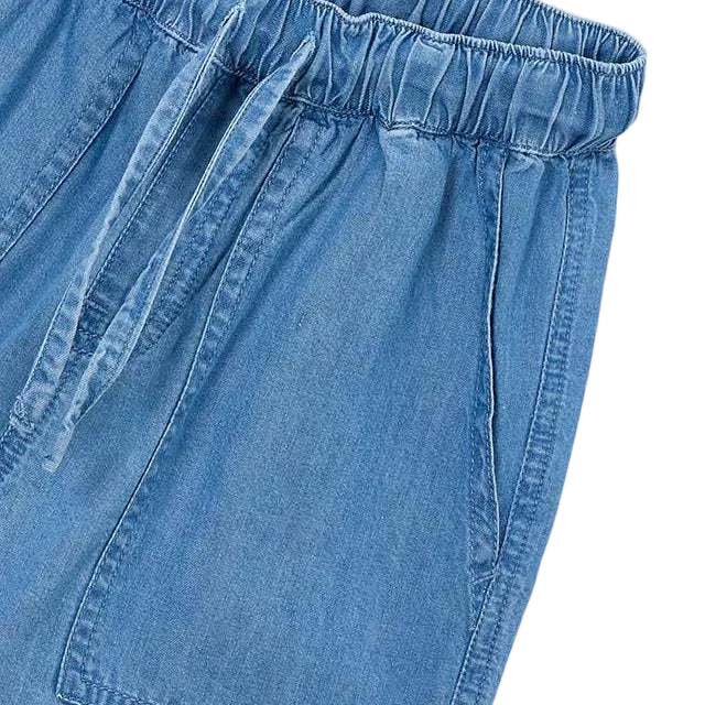 Denim Bermuda Shorts