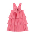 Bow Front Tiered Dress