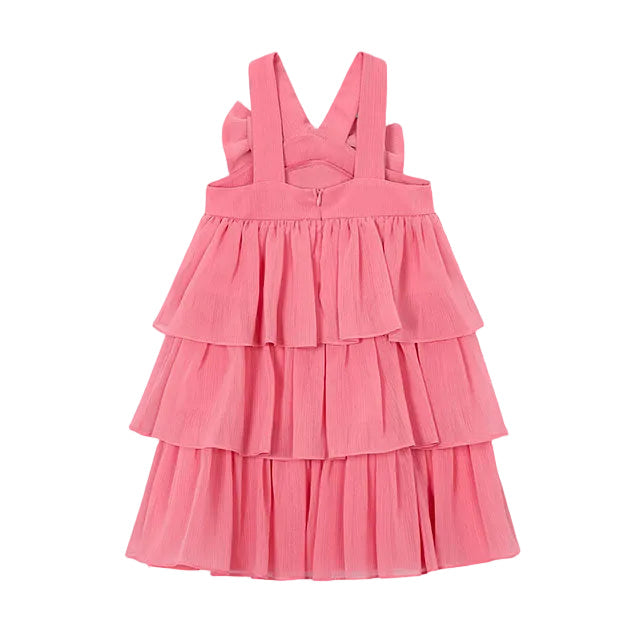 Bow Front Tiered Dress