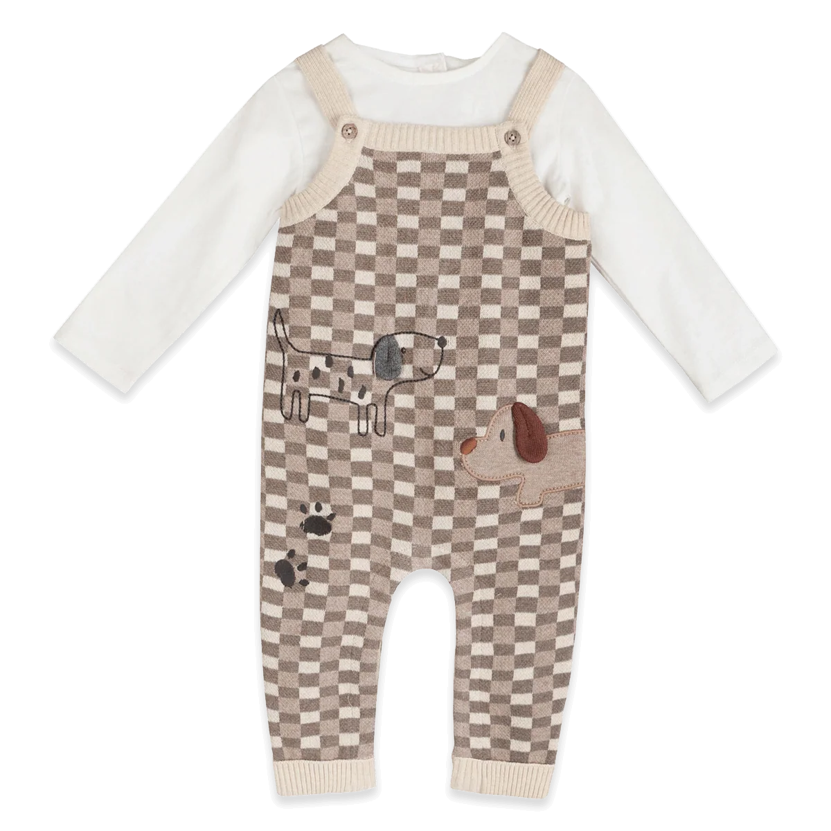 Check Dog 3D Overall Set