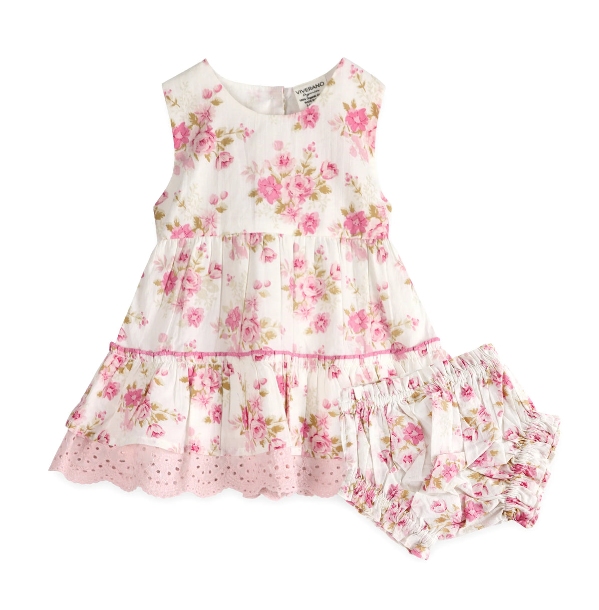 Camille Floral Dress + Bloomer