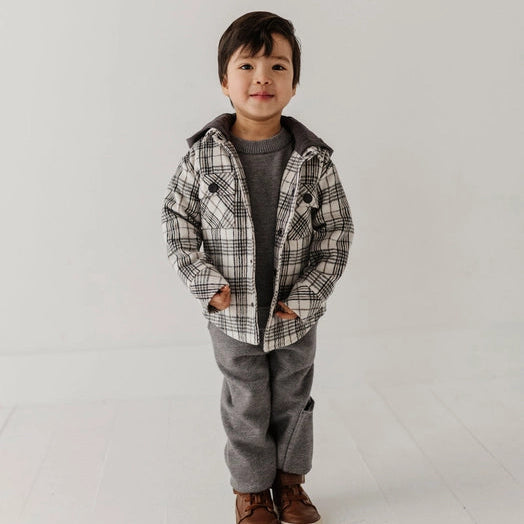 Granite Hooded Shacket