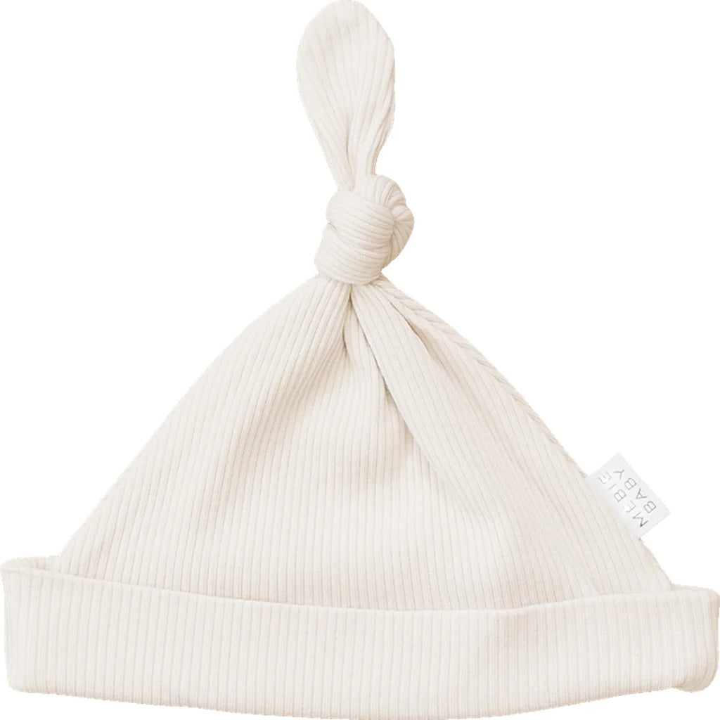 Ribbed Knot Hat