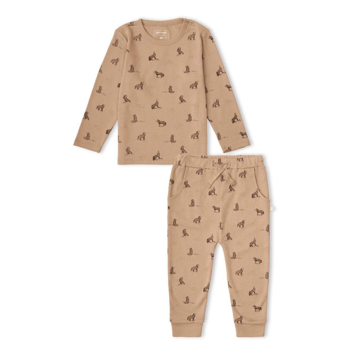 Fox Tee & Pants Set