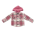 Magenta Hooded Shacket