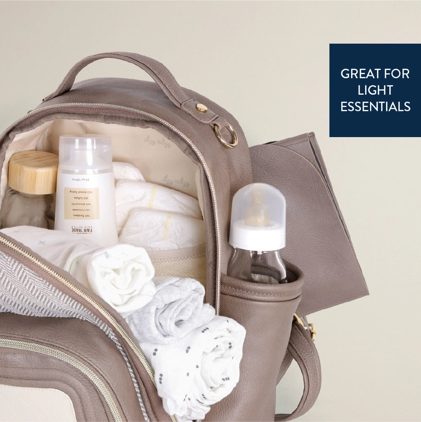 itzy ritzy diaper backpack mini the Itzy Mini Plus is a small backpack diaper bag with elevated features and fresh styles Itzy Ritzy Mini Backpack Diaper