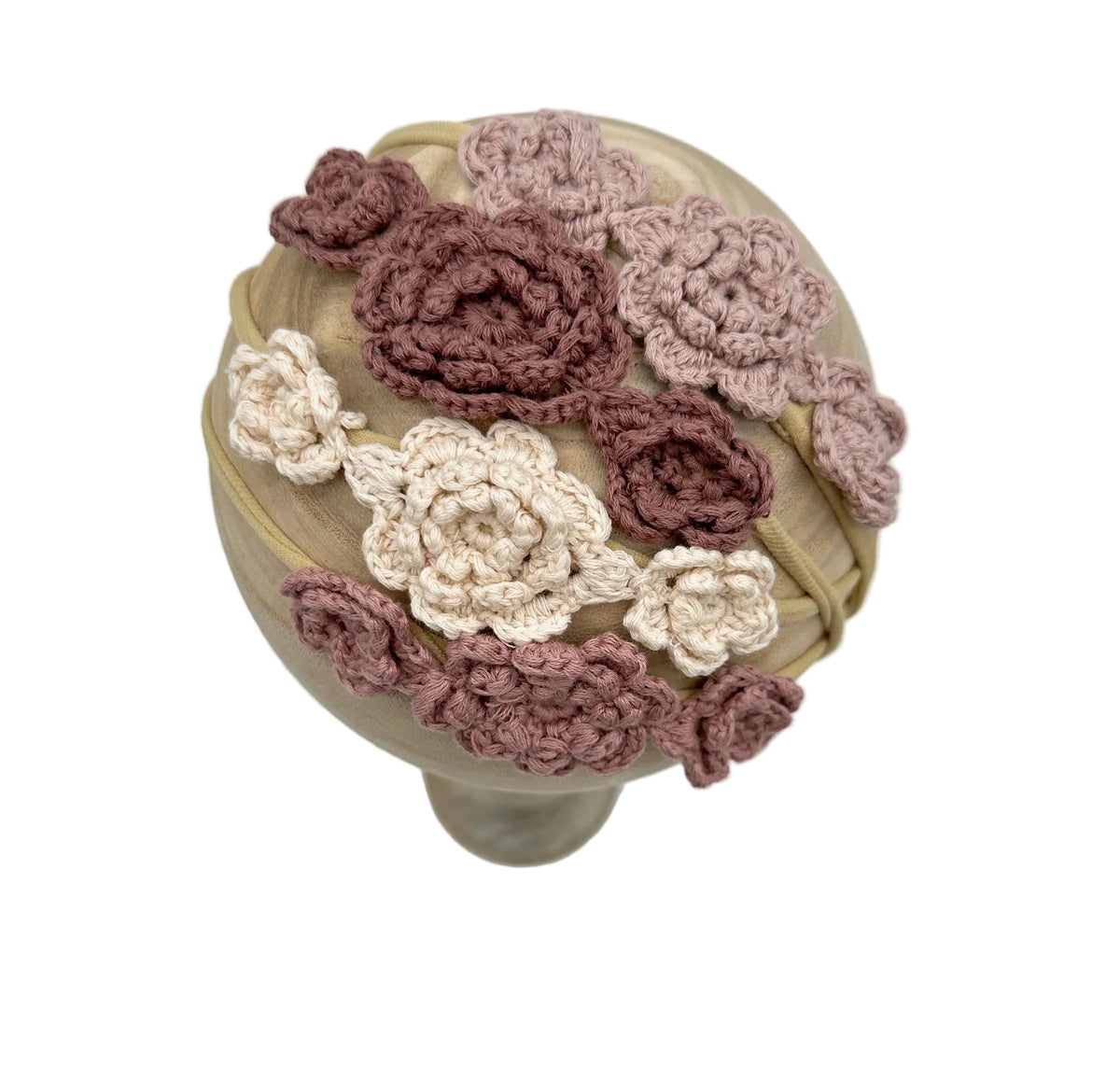 Crochet Floral Headband