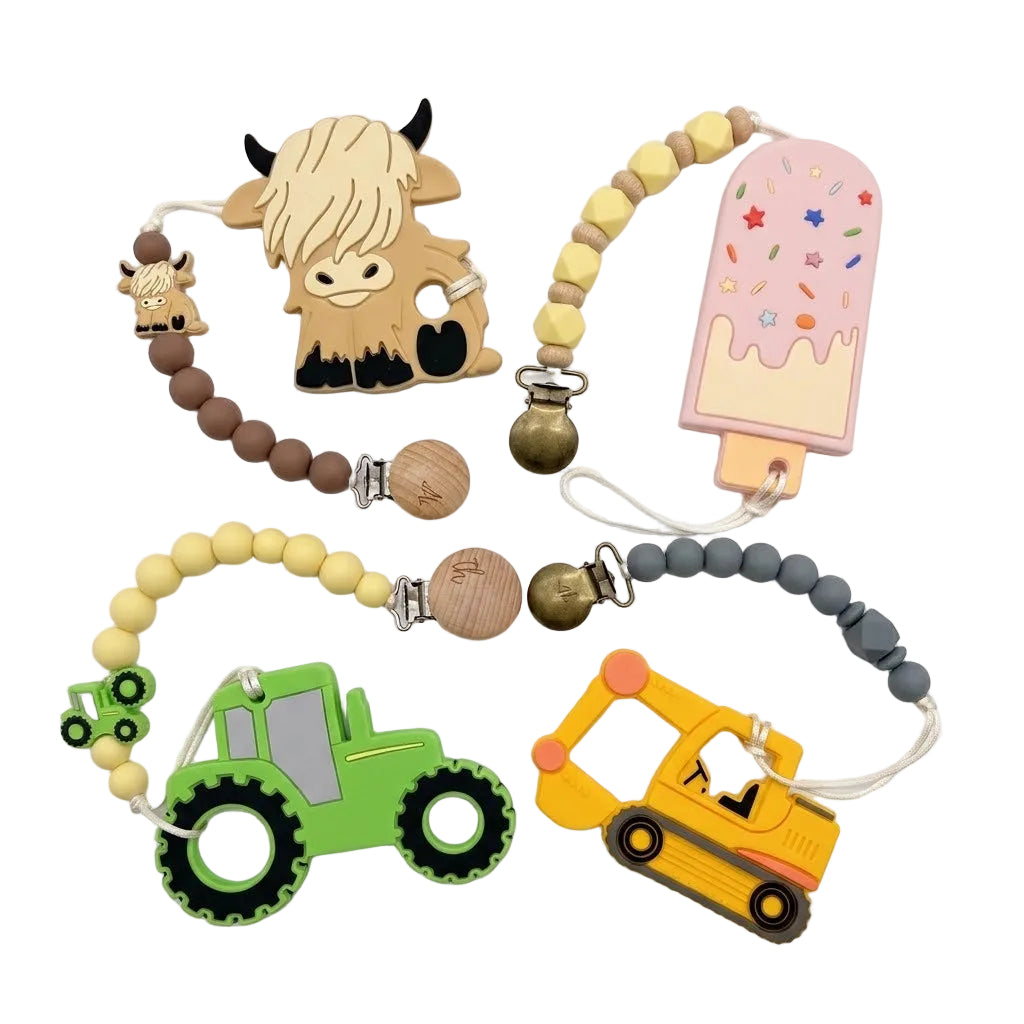 Teether & Clip Bundle