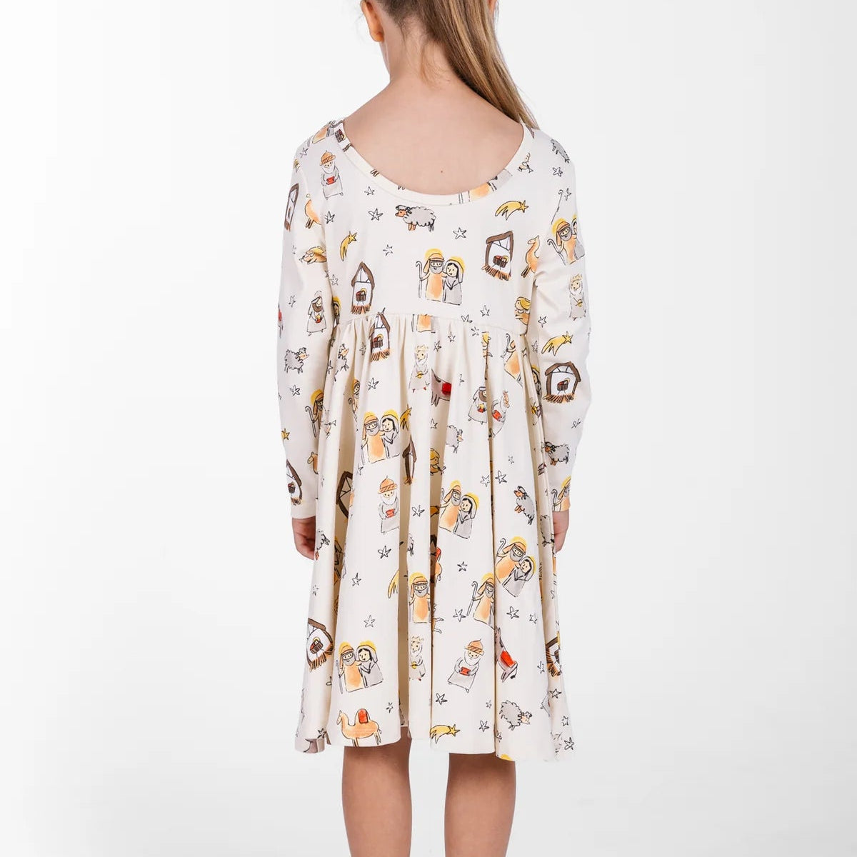 Away in a Manger Twirl Dress