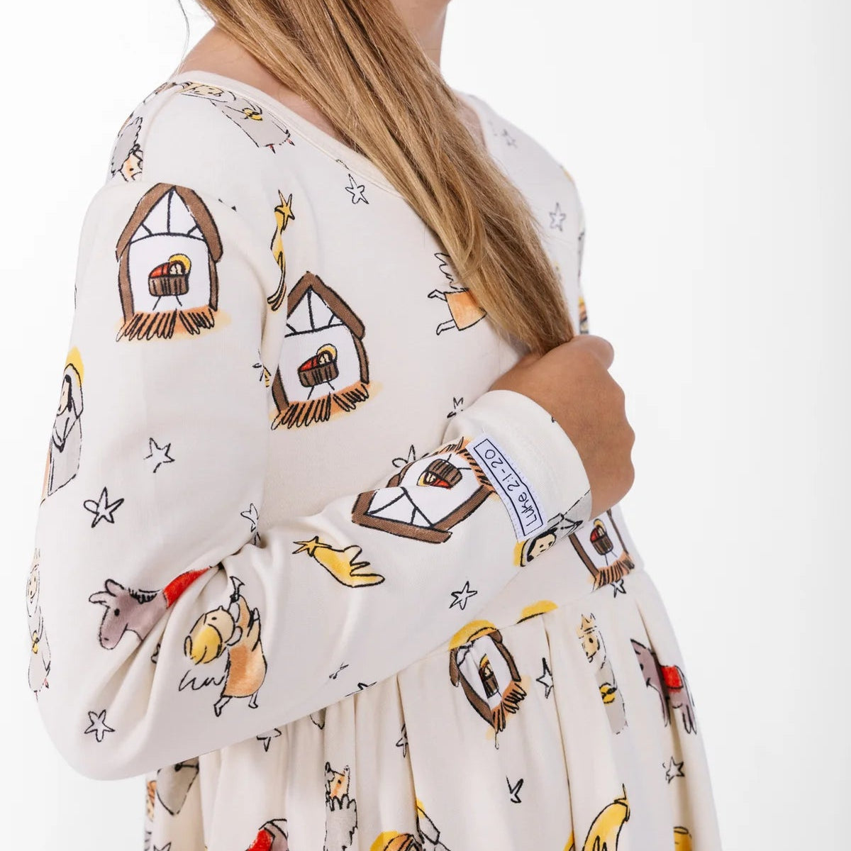 Away in a Manger Twirl Dress
