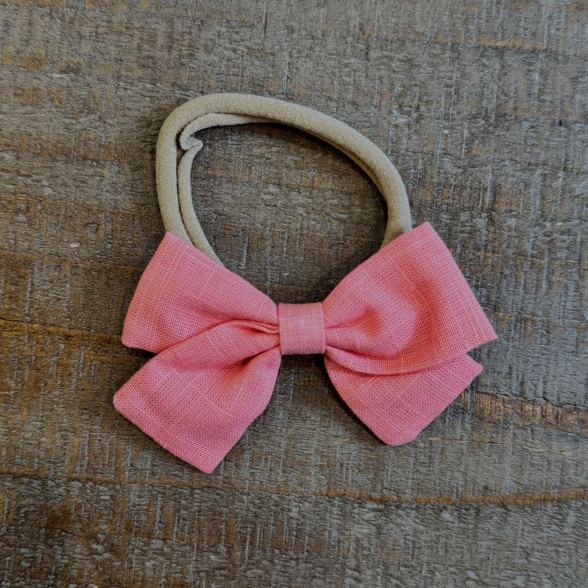 Large Poppy Bow Headband