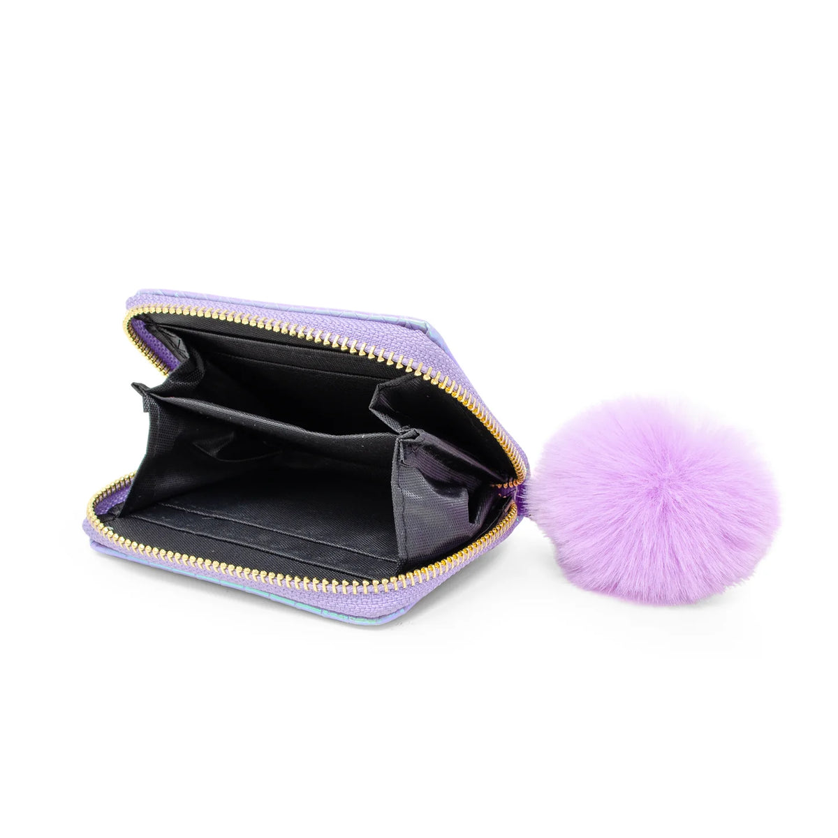 Purple Mermaid Scale Wallet