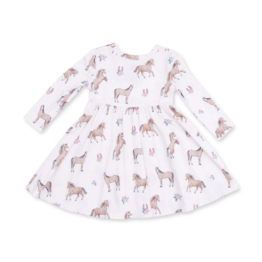 I Love Horses Twirly Dress