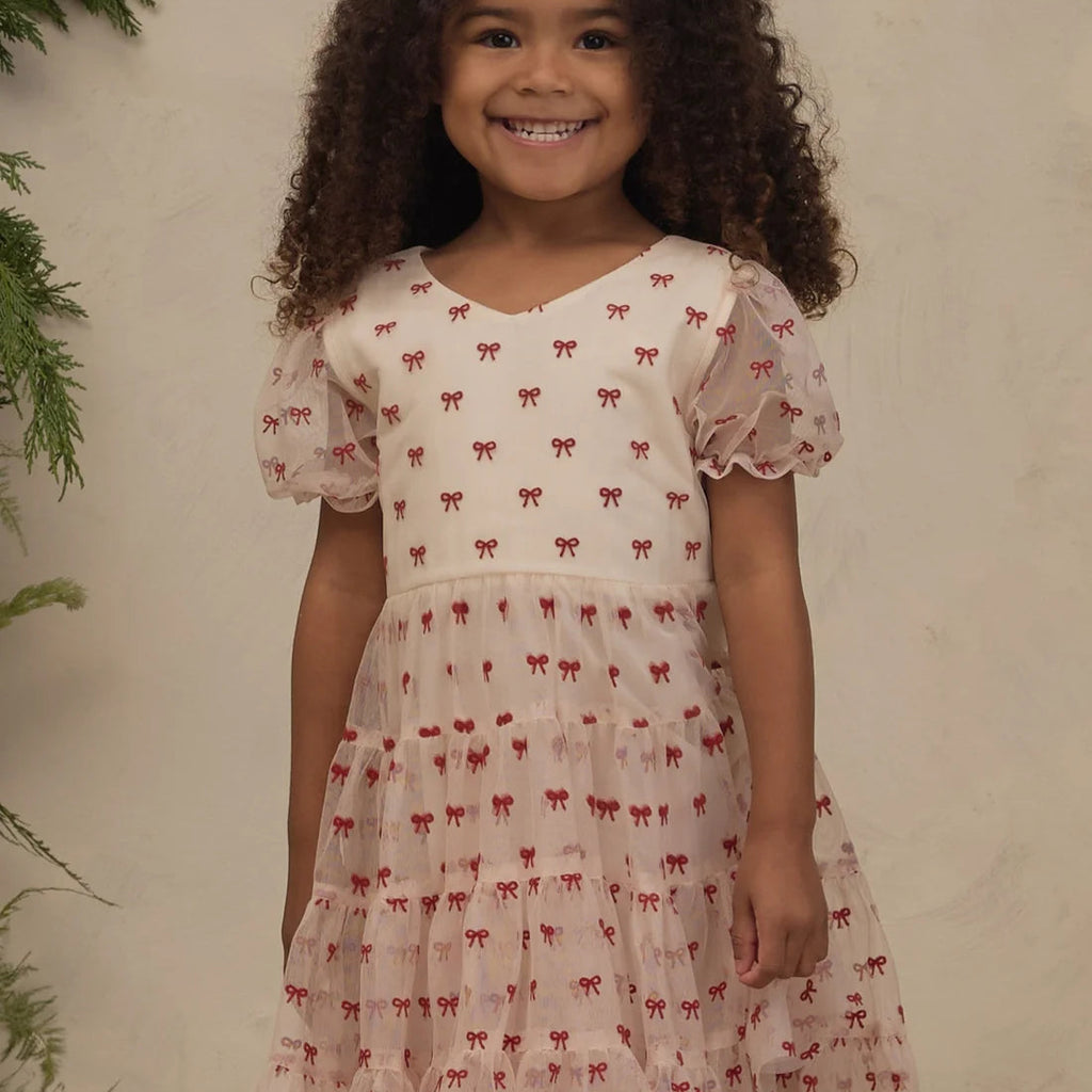 Ruby Bows Dottie Dress