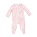 Antoinette Smocked Footie