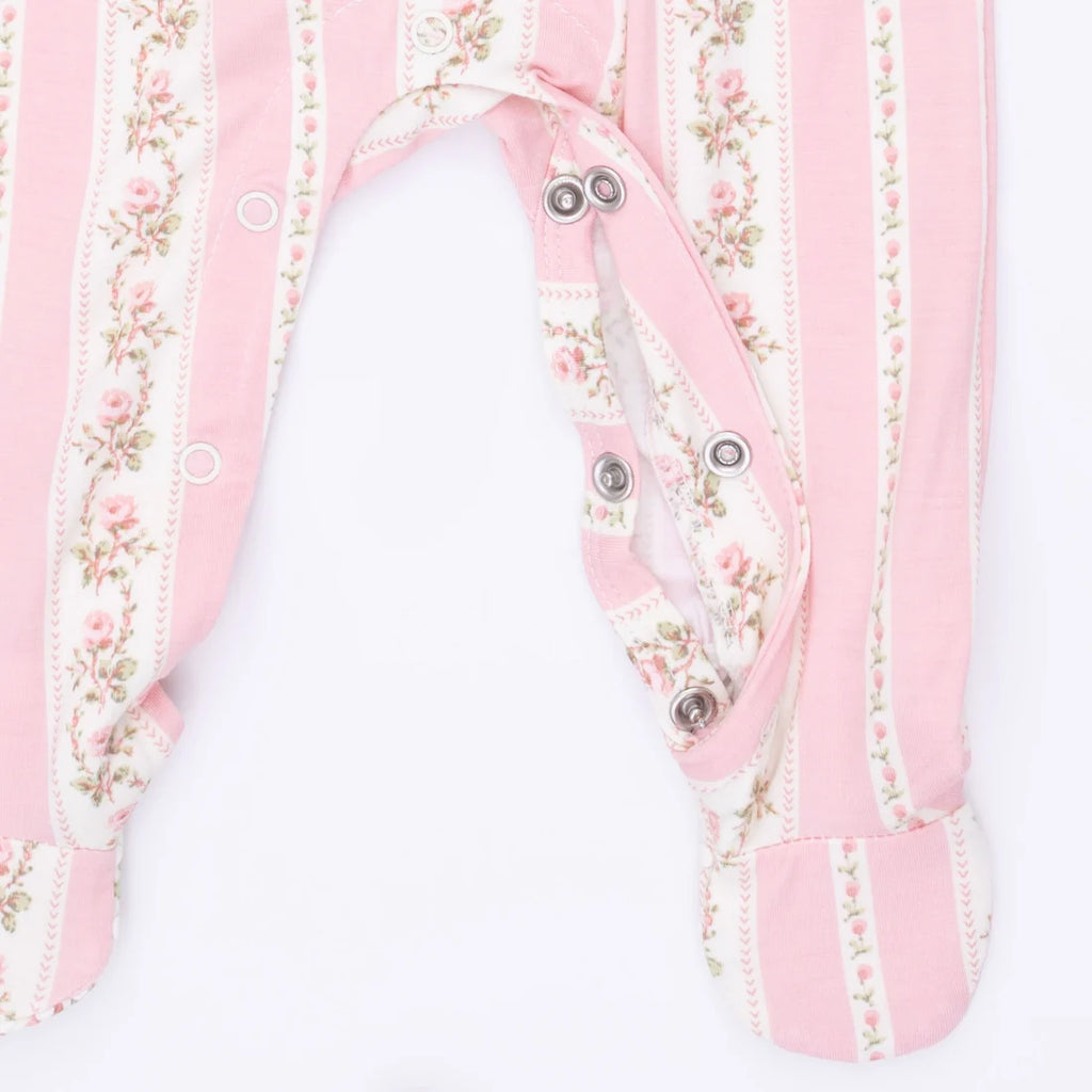 Antoinette Smocked Footie