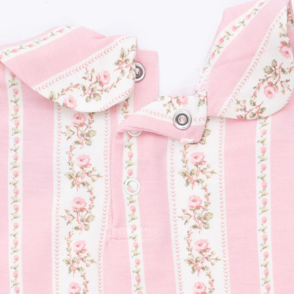 Antoinette Smocked Footie