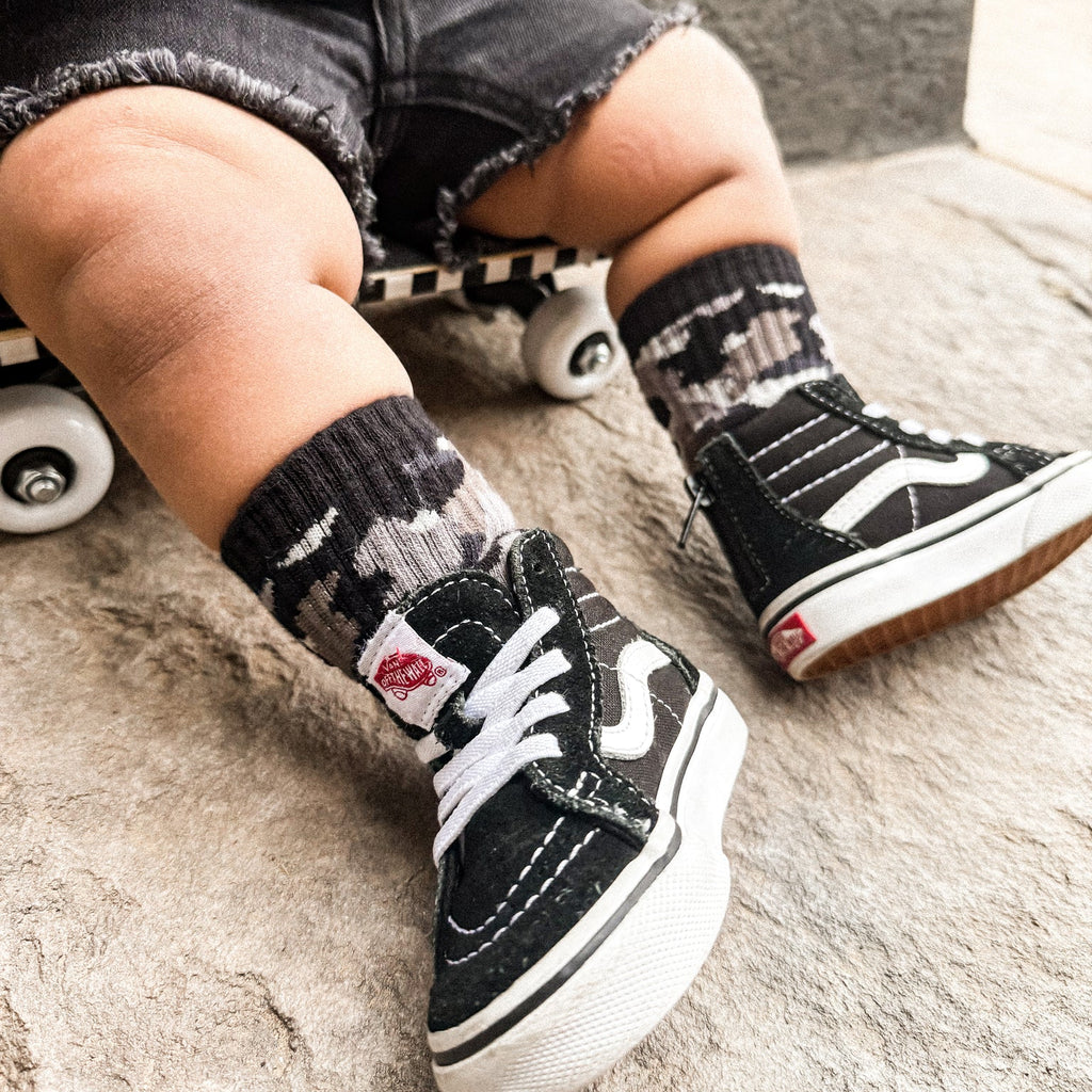 Blackout Camo Socks