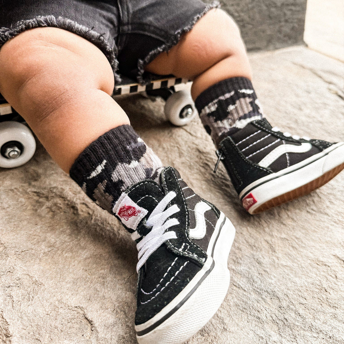 Blackout Camo Socks