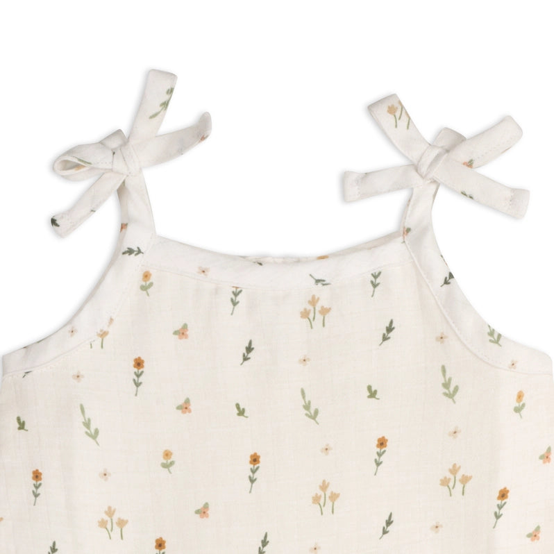 Boho Floral Top & Bottom Set