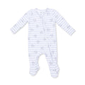 Airplane Stripe Footie
