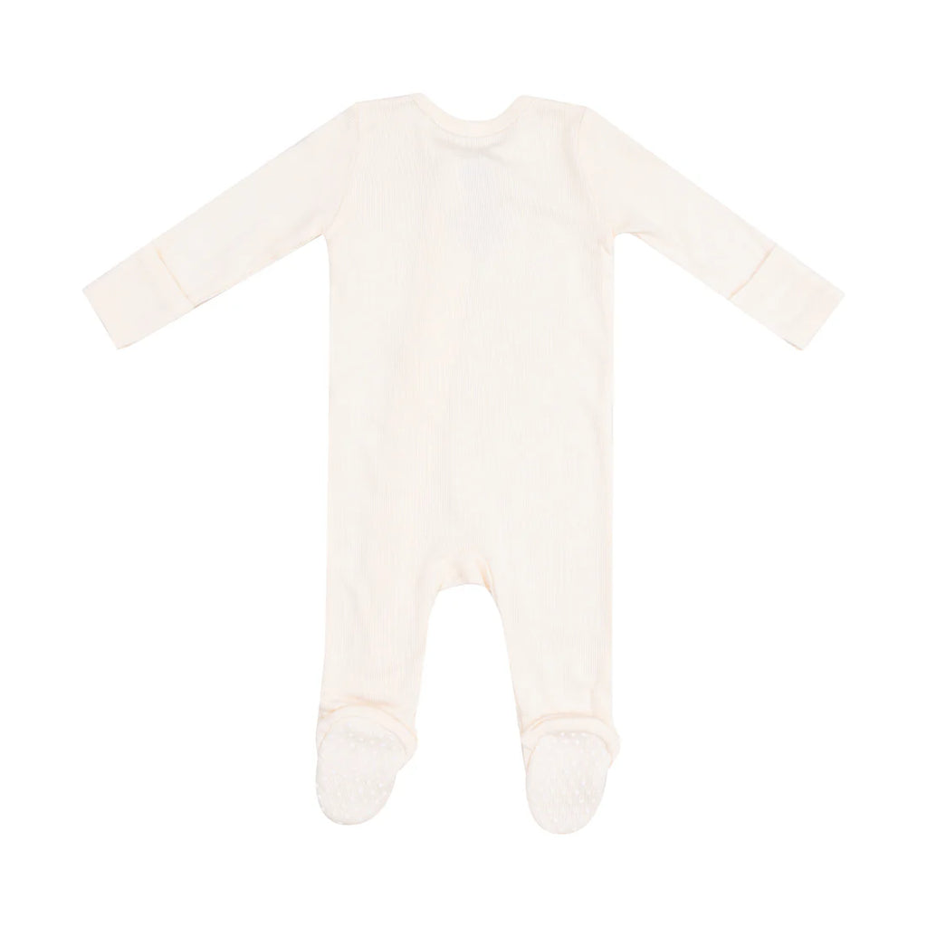 Sugar Swizzle Zipper Footie