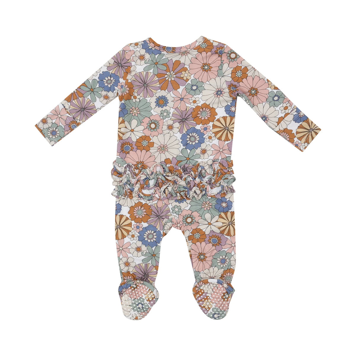 Brighton Floral Ruffle Sleeper