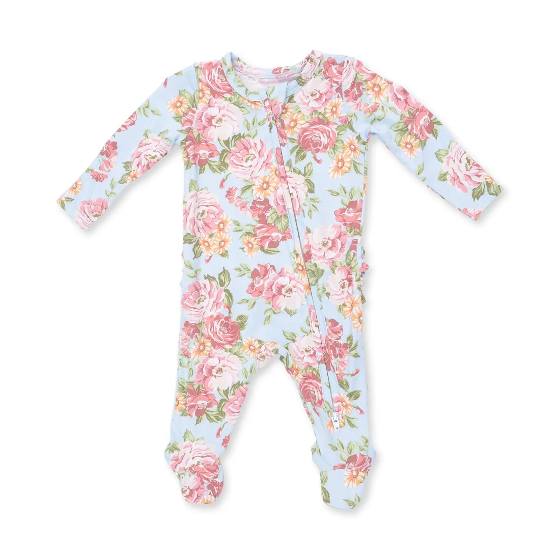 Angeline Ruffle Footie