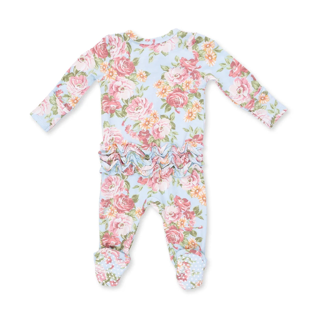 Angeline Ruffle Footie