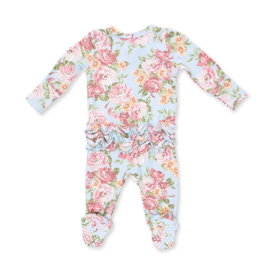 Angeline Ruffle Footie