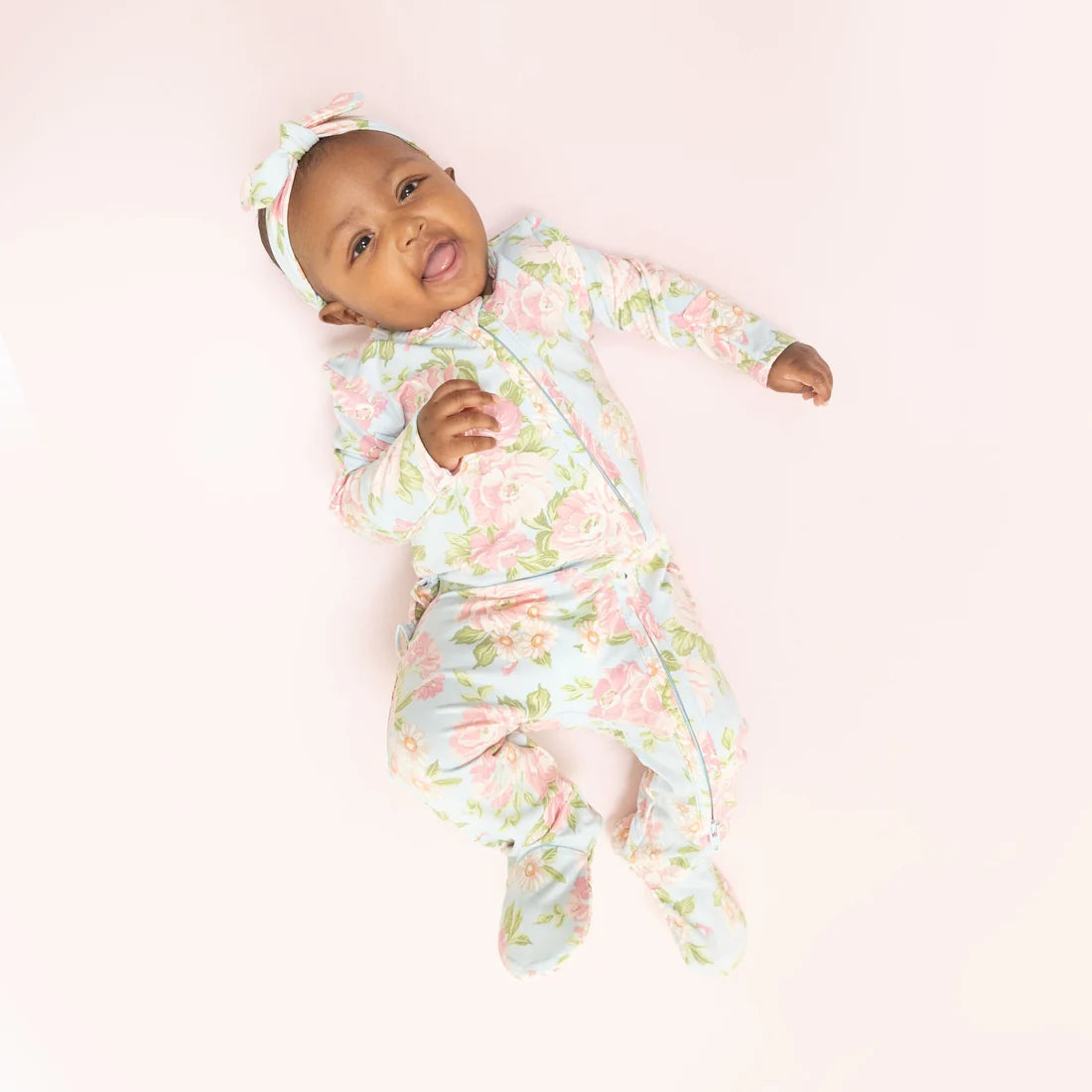 Angeline Ruffle Footie