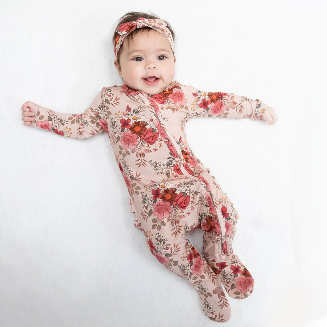 Sabrina Ruffle Footie