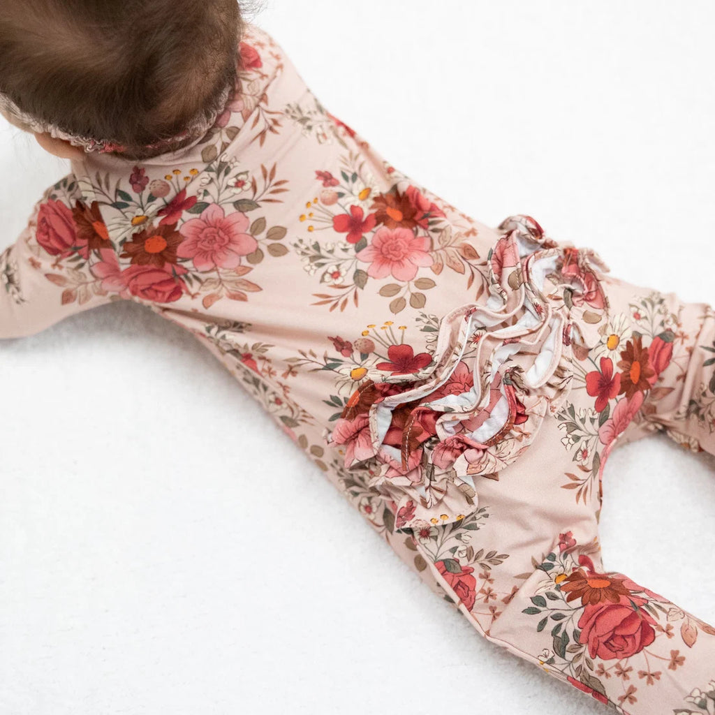 Sabrina Ruffle Footie