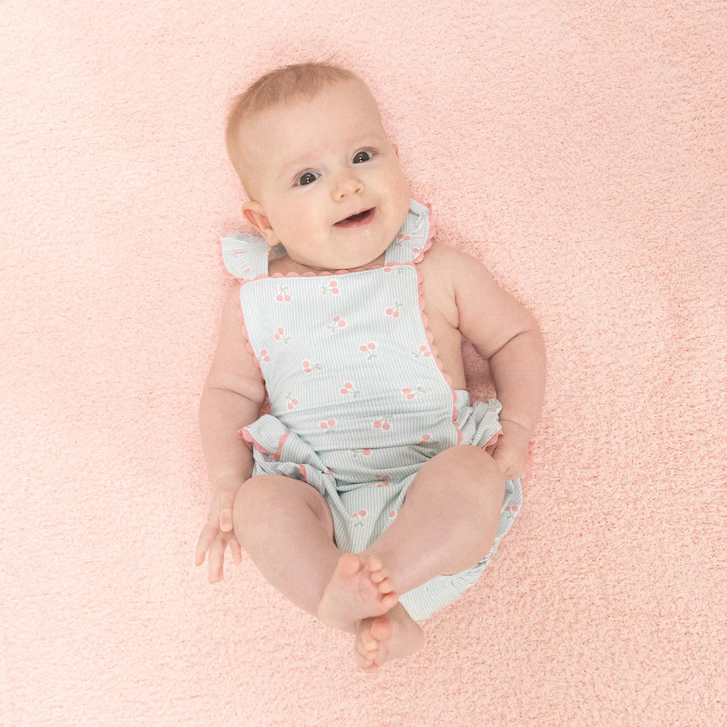 Tiny Cherry Ric Rac Sunsuit