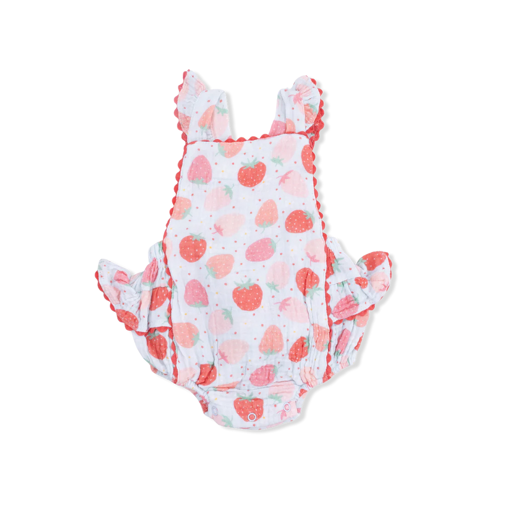 Strawberry Bliss Ric Rac Sunsuit
