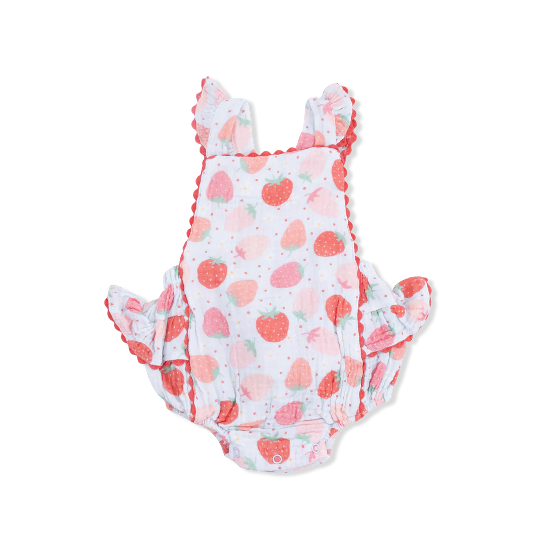 Strawberry Bliss Ric Rac Sunsuit