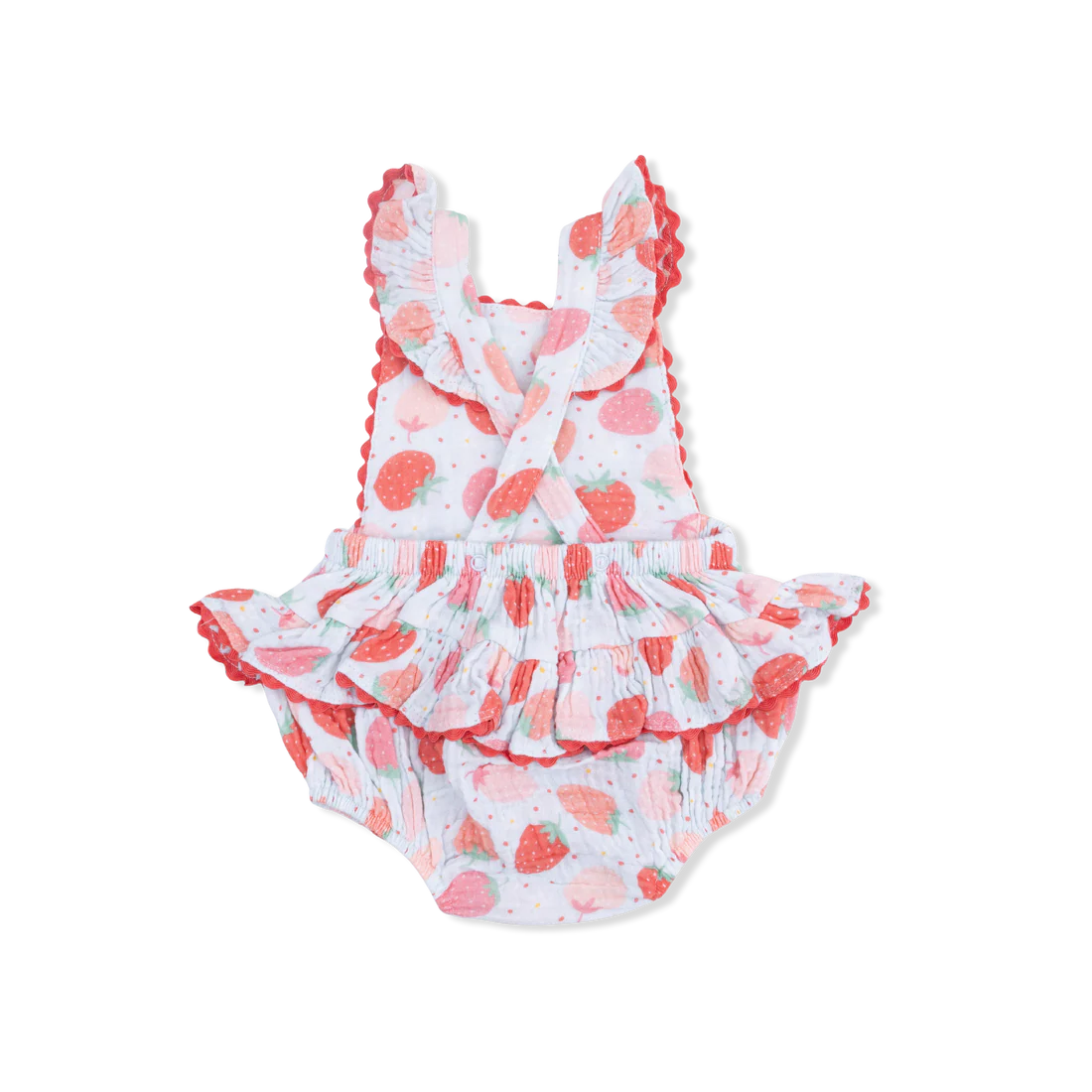 Strawberry Bliss Ric Rac Sunsuit