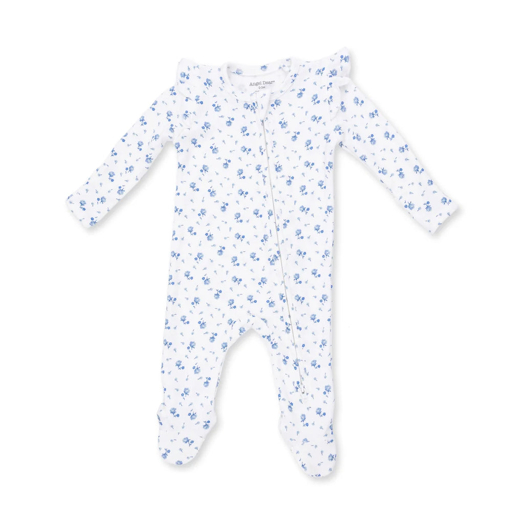 Joli Rosette Ruffle Footie