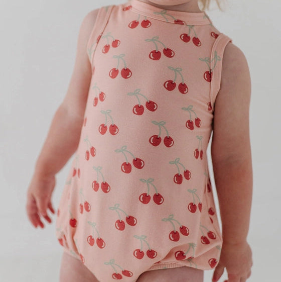 Cherry Bubble Bodysuit Set