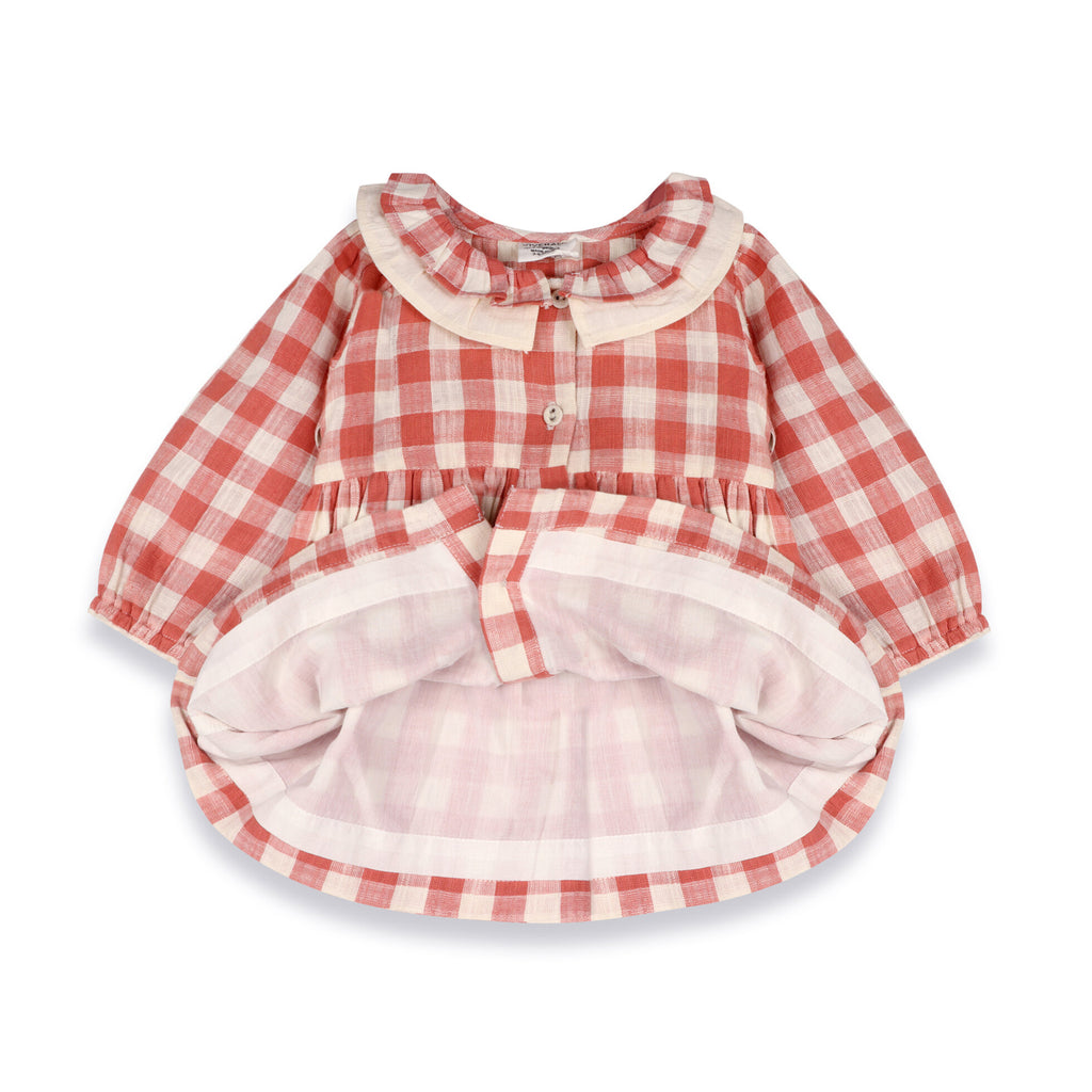 Holly Gingham Dress + Bloomer