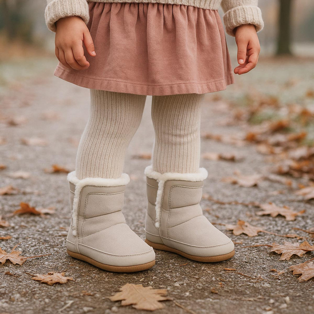 Cozy Cuff Boot in Taupe