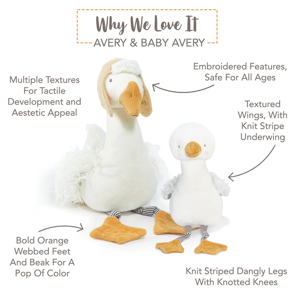 Avery the Aviator Snow Goose