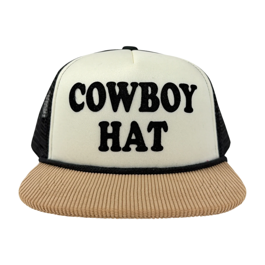 Tan 'Cowboy Hat' Hat